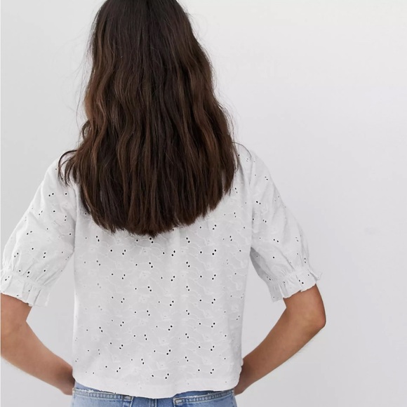 ASOS Broderie Top - Picture 2 of 5